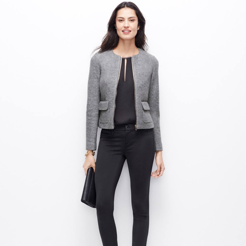 Ann Taylor Boiled Wool Jacket CLOSET CLEAROUT 💞